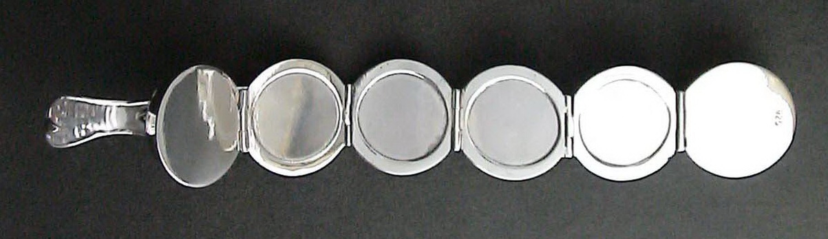 Silver 925 locket ball 6 ways