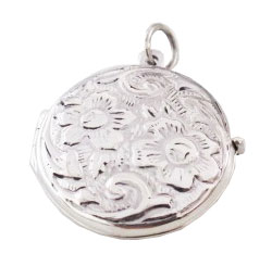 fashion silver locket 925