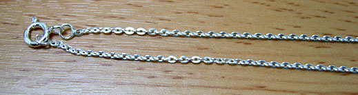 silver necklace