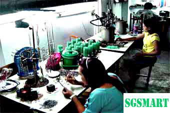 Silver 925 jewelry factory in Thailand
